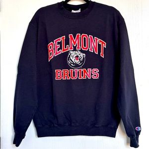 Belmont Bruins Collegiate Sweatshirt, Size M